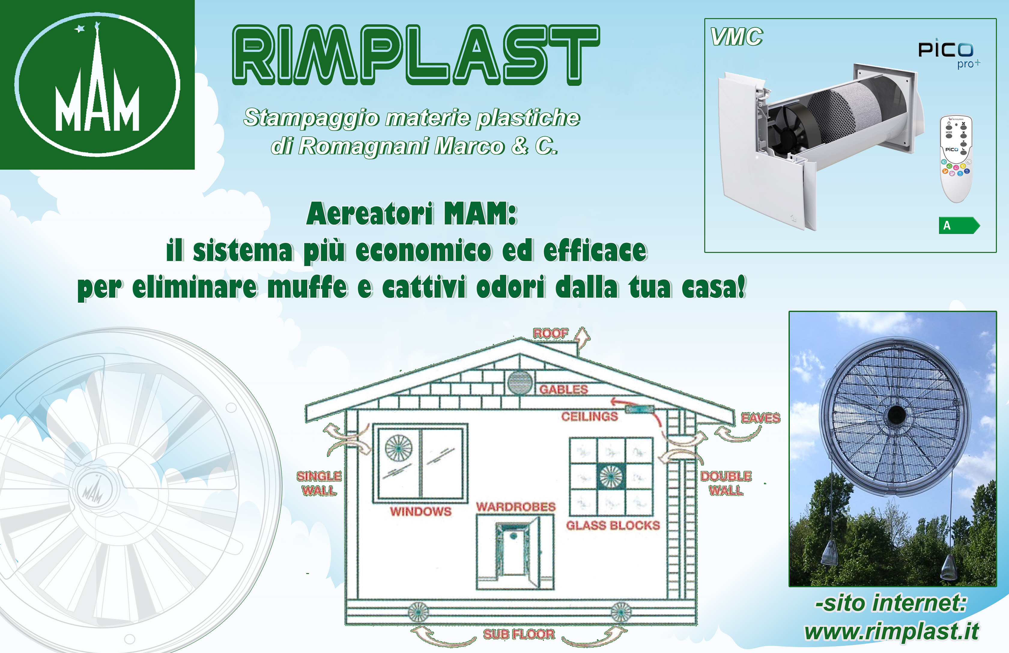 Aeratori MAM Rimplast